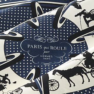 Paris Qui Roule bandana 55 | Hermès Canada